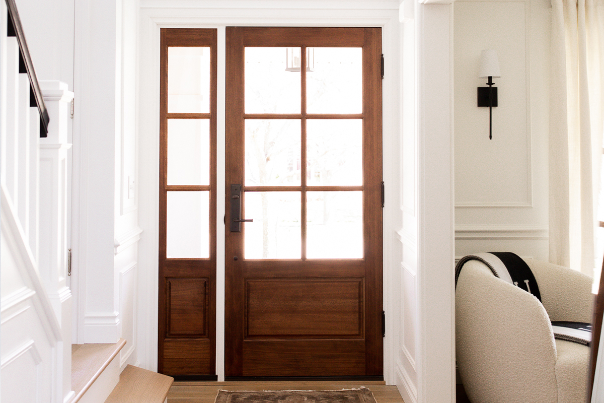Wood Interior Doors With Glass Encycloall