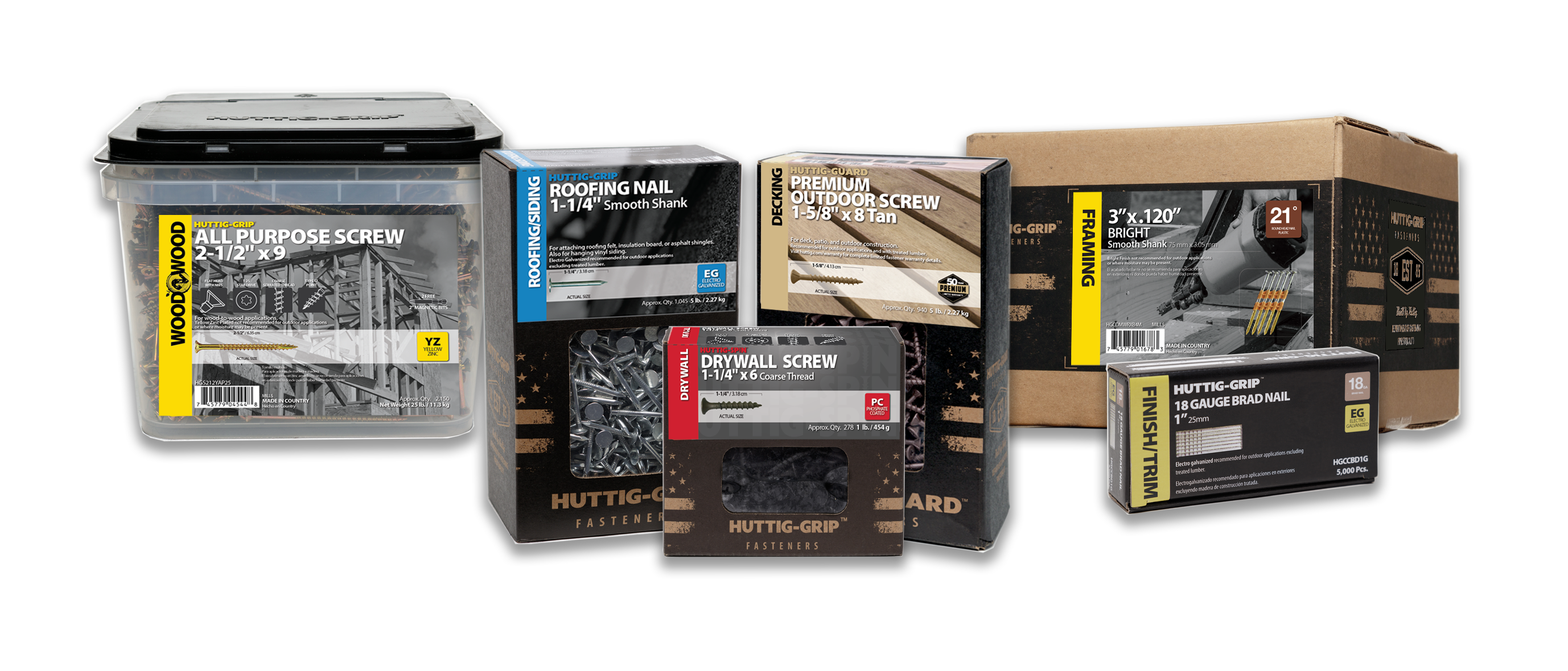 Huttig-Grip Fasteners: Now A Part of Woodgrain's Family of Brands -  Woodgrain