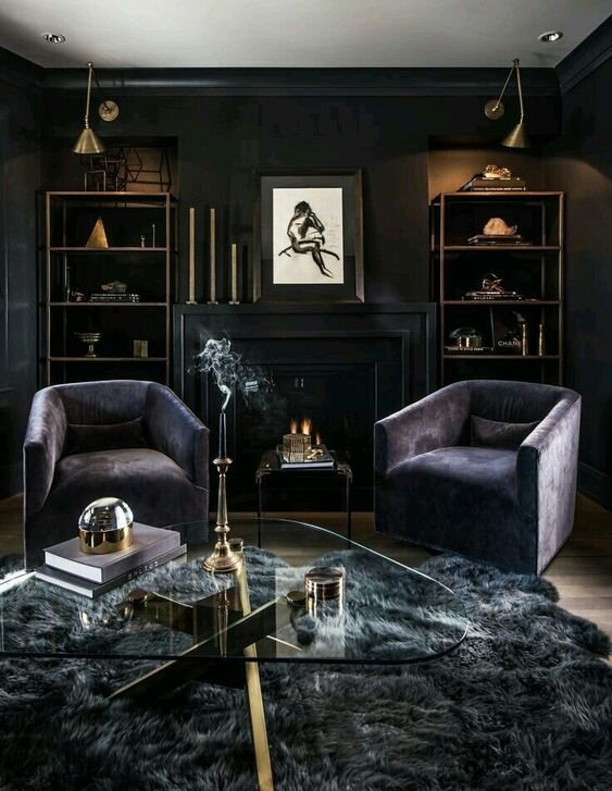 How to give your home: Dark Academia vibes 🕰📜☕️ ~ dark academia decor ~  Interior Design Styles 