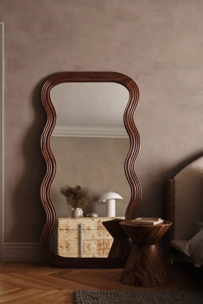 TOP 10 INTERIOR TRENDS OF 2024 Woodgrain   Wavy Mirror Bedroom Interior Trends Nordroom 1315x1500 1 Edited 400x600 